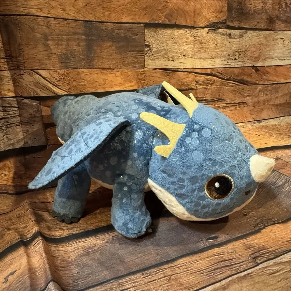 Spin Master How to Train Your Dragon Gronckle Plush Blue Stuffed Animal T74403